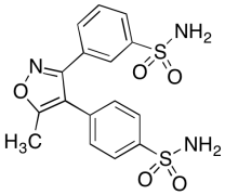 3-(5-Methyl-4-(4-sulfamoylphenyl)isoxazol-3-yl)benzenesulfonamide