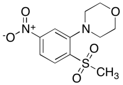 1-Methanesulfonyl-2-morpholino-4-nitrobenzene