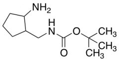tert-butyl N-[(2-aminocyclopentyl)methyl]carbamate, Mixture of diastereomers