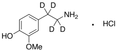 3-Methoxy Dopamine-d4 Hydrochloride (Major)