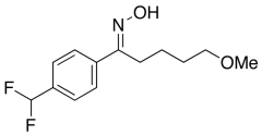 5-Methoxy-1-[4-(difluoromethyl)phenyl]-1-pentanone Oxime