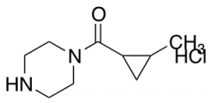 1-(2-methylcyclopropanecarbonyl)piperazine hydrochloride