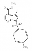 Methyl 3-iodo-1-tosyl-1h-pyrrolo[2,3-b]pyridine-4-carboxylate