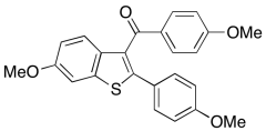 [6-Methoxy-2-(4-methoxyphenyl)benzo[b]thien-3-yl][4-methoxyphenyl]methanone