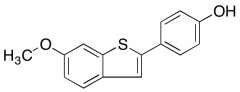 6-Methoxy-2-(4-hydroxyphenyl)benzo[b]thiophene