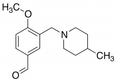 4-Methoxy-3-[(4-methylpiperidin-1-yl)methyl]benzaldehyde