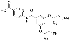 6-[[3-[(1S)-2-Methoxy-1-methylethoxy]-5-[(1S)-1-methyl-2-phenylethoxy]benzoyl]amino]-3-pyr