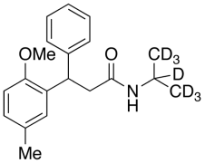 2-Methoxy-5-methyl-N-(1-methylethyl)-&beta;-phenyl-benzenepropanamide-d7