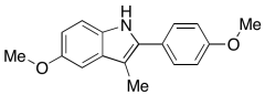 5-Methoxy-2-(p-methoxyphenyl)skatole