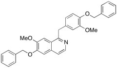 7-Methoxy-1-[[3-methoxy-4-(phenylmethoxy)phenyl]methyl]-6-(phenylmethoxy)isoquinoline