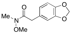 N-​Methoxy-​N-​methyl-1,​3-​benzodioxole-​5-​acetamide