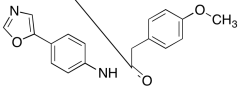 4-​Methoxy-​N-​[4-​(5-​oxazolyl)​phenyl]​benzeneacetamide