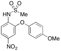 2'-(4-Methoxyphenoxy)-4'-nitromethanesulfonanilide