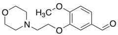 4-Methoxy-3-(2-morpholin-4-ylethoxy)benzaldehyde