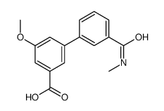 5-Methoxy-3-[3-(N-methylaminocarbonyl)phenyl]benzoic acid