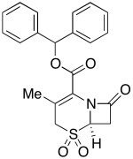 (6R)-3-Methyl-8-oxo-5,5-dioxide-5-thia-1-azabicyclo[4.2.0]oct-2-ene-2-carboxylic Acid Diph
