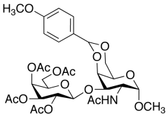 Methyl 2-Acetamido-2-deoxy-4,6-anisolydene-O-[&beta;-D- (2,3,4,6-tetraacetyl) galactop