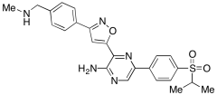 3-[3-[4-[(Methylamino)methyl]phenyl]-5-isoxazolyl]-5-[4-[(1-methylethyl)sulfonyl]phenyl]-2