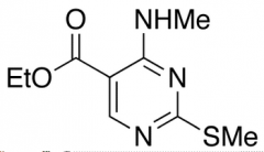 4-(Methylamino)-2-(methylthio)pyrimidine-5-carboxylic Acid Ethyl Ester