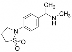 2-{4-[1-(Methylamino)ethyl]phenyl}-1,2-thiazolidine-1,1-dione