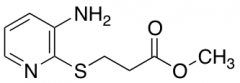 Methyl 3-[(3-Aminopyridin-2-yl)sulfanyl]propanoate