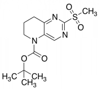 2-Methanesulfonyl-7,8-dihydro-6H-pyrido[3,2-d]pyrimidine-5-carboxylic acid tert-butyl este