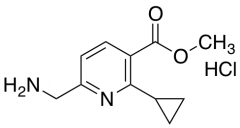 methyl 6-(aminomethyl)-2-cyclopropylpyridine-3-carboxylate hydrochloride