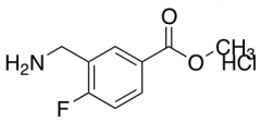 methyl 3-(aminomethyl)-4-fluorobenzoate hydrochloride