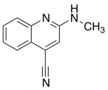 2-(methylamino)quinoline-4-carbonitrile