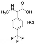 2-(methylamino)-2-[4-(trifluoromethyl)phenyl]acetic acid hydrochloride