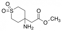 methyl 2-(4-amino-1,1-dioxo-1lambda6-thian-4-yl)acetate