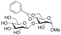 Methyl 4,6-Di-O-benzylidene-3-O-(&beta;-D-glucopyranoside)-&alpha;-D-glucopyranosi