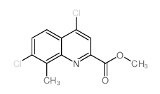 Methyl 4,7-dichloro-8-methylquinoline-2-carboxylate