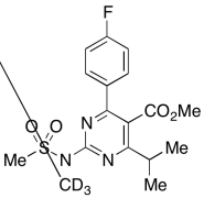 Methyl 4-(4-Fluorophenyl)-6-isopropyl-2-[N-methyl-N-(methyl-d3-sulfonyl)amino]pyrimidine-5