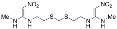 1,1&rsquo;-N-[Methylenebis(sulphanediylethylene)]bis(N&rsquo;-methyl-2-nitroethene