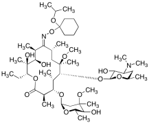6-O-Methyl-erythromycin 9-[O-[1-(1-Methylethoxy)cyclohexyl]oxime]