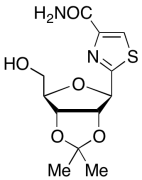 2-[2,3-O-(1-Methylethylidene)-&beta;-D-ribofuranosyl]-4-thiazolecarboxamide