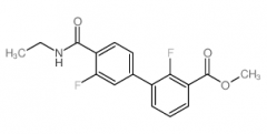 Methyl 3-[4-(ethylcarbamoyl)-3-fluorophenyl]-2-fluorobenzoate