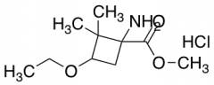 Methyl 1-Amino-3-ethoxy-2,2-dimethylcyclobutane-1-carboxylate Hydrochloride