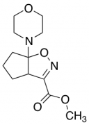 Methyl 6a-(Morpholin-4-yl)-3aH,4H,5H,6H,6aH-cyclopenta[d][1,2]oxazole-3-carboxylate