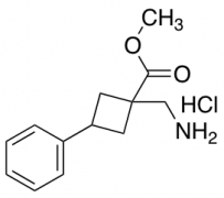 Methyl 1-(Aminomethyl)-3-phenylcyclobutane-1-carboxylate Hydrochloride