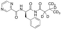 (R)-N-(1-(3-Methylbutanamido)-1-oxo-3-phenylpropan-2-yl)pyrazine-2-carboxamide-d9