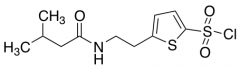 5-[2-(3-Methylbutanamido)ethyl]thiophene-2-sulfonyl Chloride