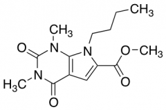 Methyl 7-Butyl-1,3-dimethyl-2,4-dioxo-2,3,4,7-tetrahydro-1H-pyrrolo[2,3-d]pyrimidine-6-car