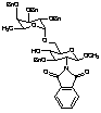 Methyl 3-O-Benzyl-6-O-(2,3,4-tri-O-benzyl-&alpha;-L-fucopyranosyl)-2-deoxy-2-N-phthal