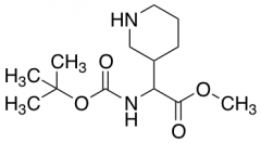 Methyl 2-((tert-Butoxycarbonyl)amino)-2-(piperidin-3-yl)acetate