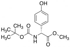 (R)-Methyl 2-((tert-butoxycarbonyl)amino)-2-(4-hydroxyphenyl)acetate