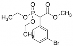 methyl 2-(3-bromophenyl)-2-(diethoxyphosphoryl)acetate