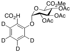 Methyl 1-(2-Carboxyphenyl)-2,3,4-tri-O-acetyl-&alpha;-D-glucopyranuronate-d4