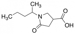 1-(1-methylbutyl)-5-oxopyrrolidine-3-carboxylic Acid